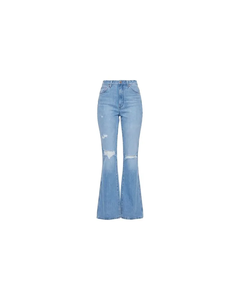Wrangler HOSEN & RÖCKE - Jeanshosenauf YOOX.COM Blau