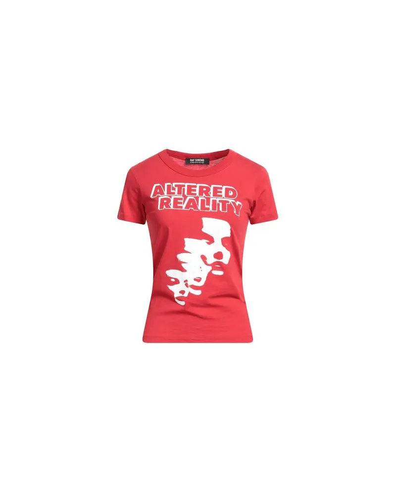 Raf Simons TOPS - T-shirtsauf YOOX.COM Rot