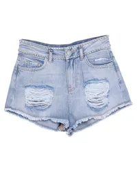 My Twin Twinset Jeansshorts Blau