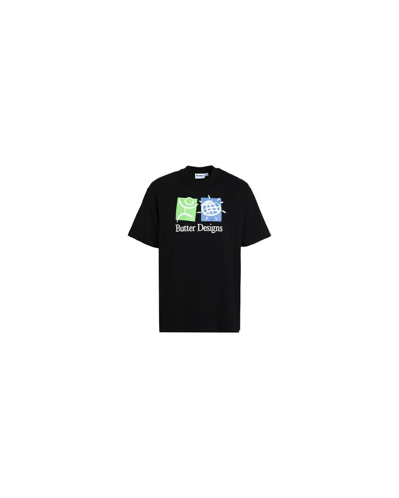 Butter Goods DISCOVERY TEE  - TOPS - T-shirtsauf YOOX.COM Schwarz