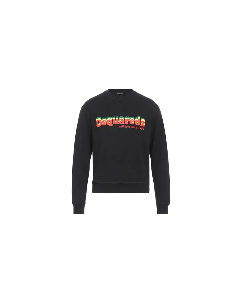 Dsquared2 TOPS - Sweatshirtsauf YOOX.COM Schwarz