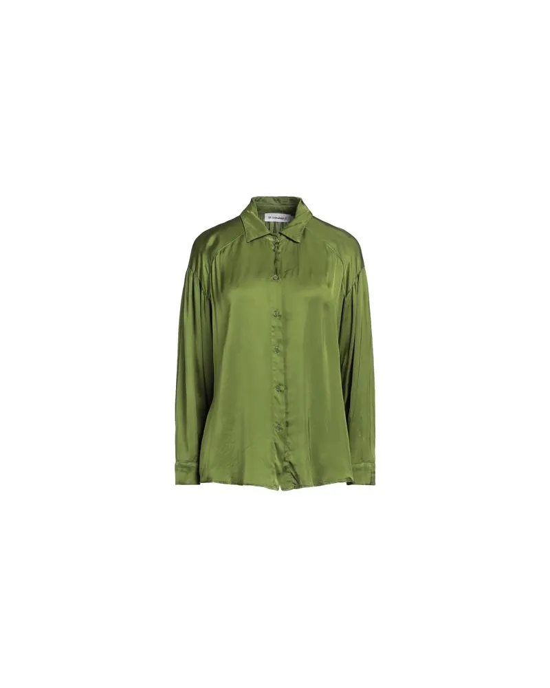 Brand Unique TOPS - Hemdenauf YOOX.COM Militärgrün
