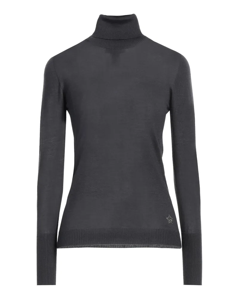 Lorena Antoniazzi Rollkragenpullover Granitgrau