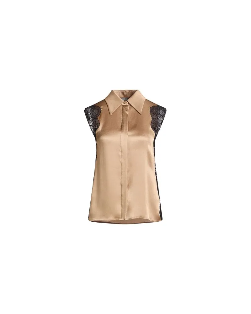 Alberta Ferretti TOPS - Hemdenauf YOOX.COM Kamel