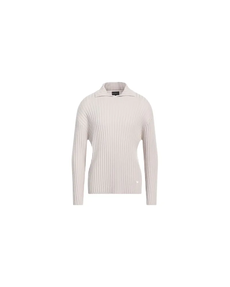 Emporio Armani STRICKWAREN - Pulloverauf YOOX.COM Hellgrau