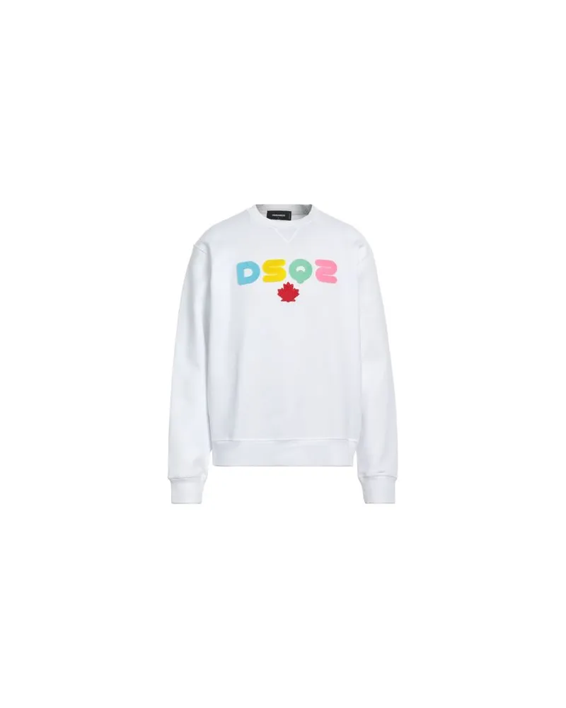 Dsquared2 TOPS - Sweatshirtsauf YOOX.COM Weiß