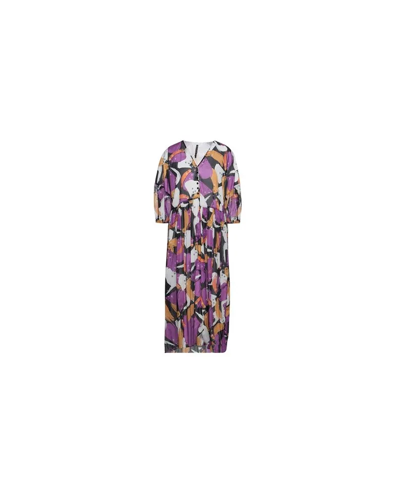 Manila Grace KLEIDER - Maxi-Kleiderauf YOOX.COM Violett