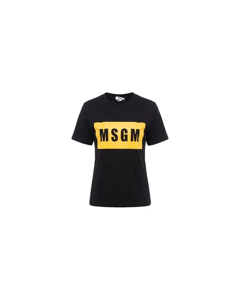 MSGM TOPS - T-shirtsauf YOOX.COM Schwarz