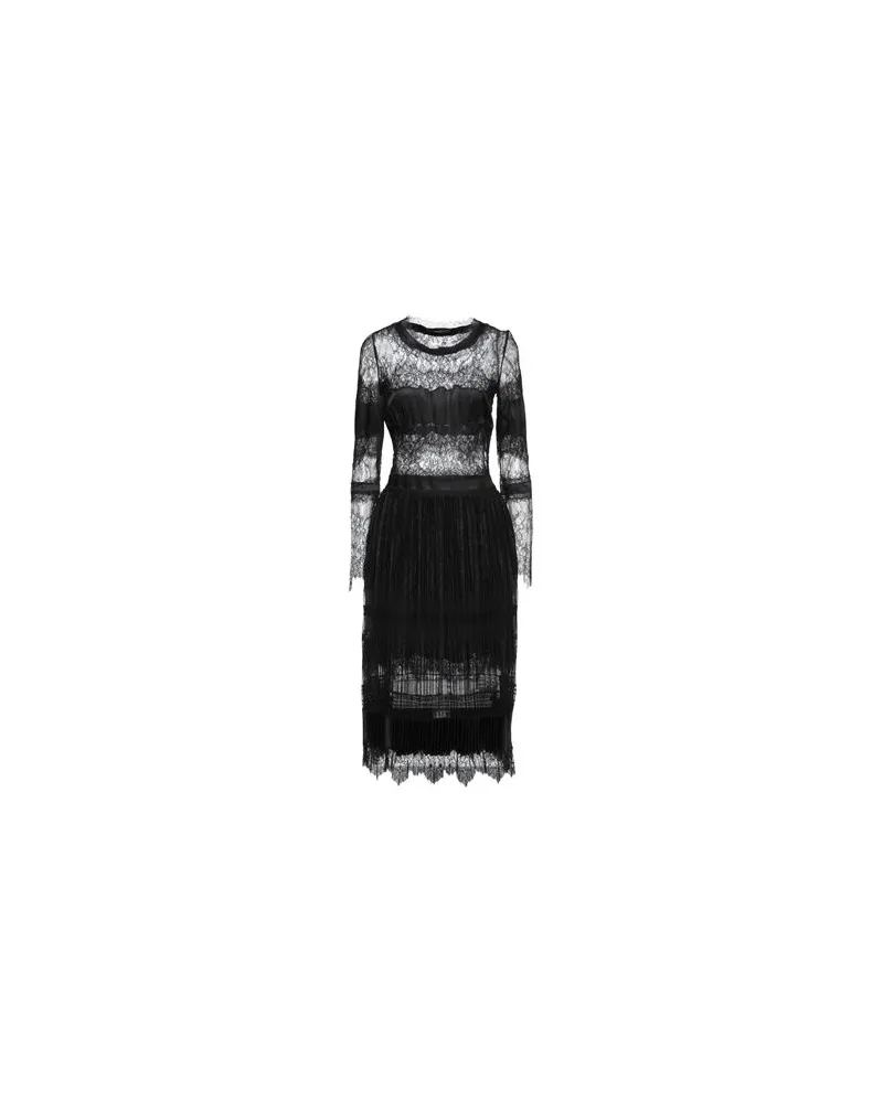Ermanno Scervino KLEIDER - Midi-Kleiderauf YOOX.COM Schwarz