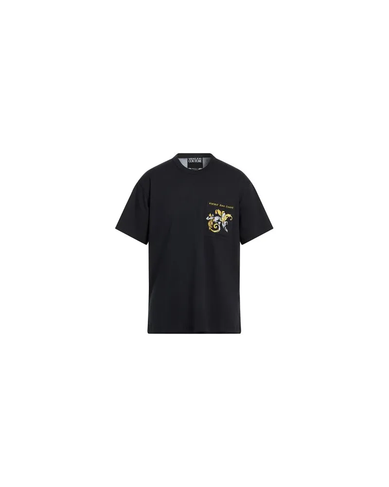 Versace Jeans TOPS - T-shirtsauf YOOX.COM Schwarz