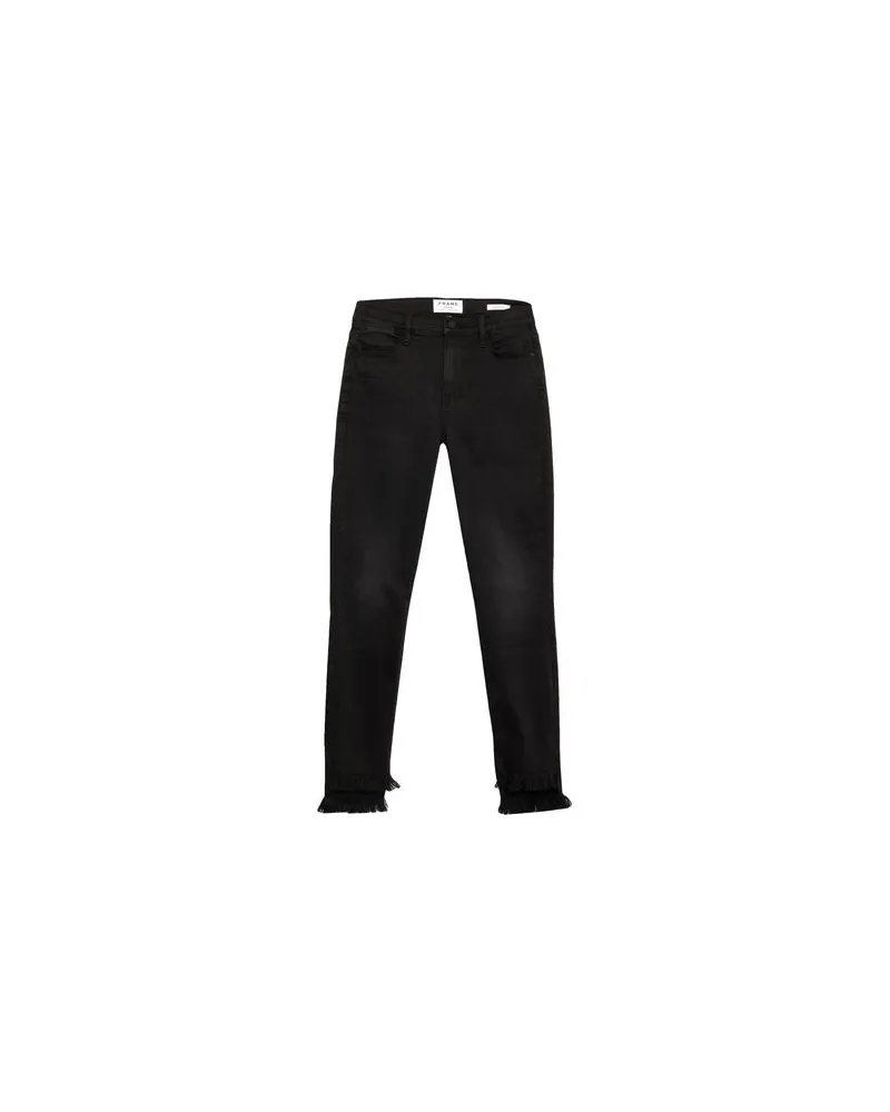 Frame Denim HOSEN & RÖCKE - Jeanshosenauf YOOX.COM Schwarz