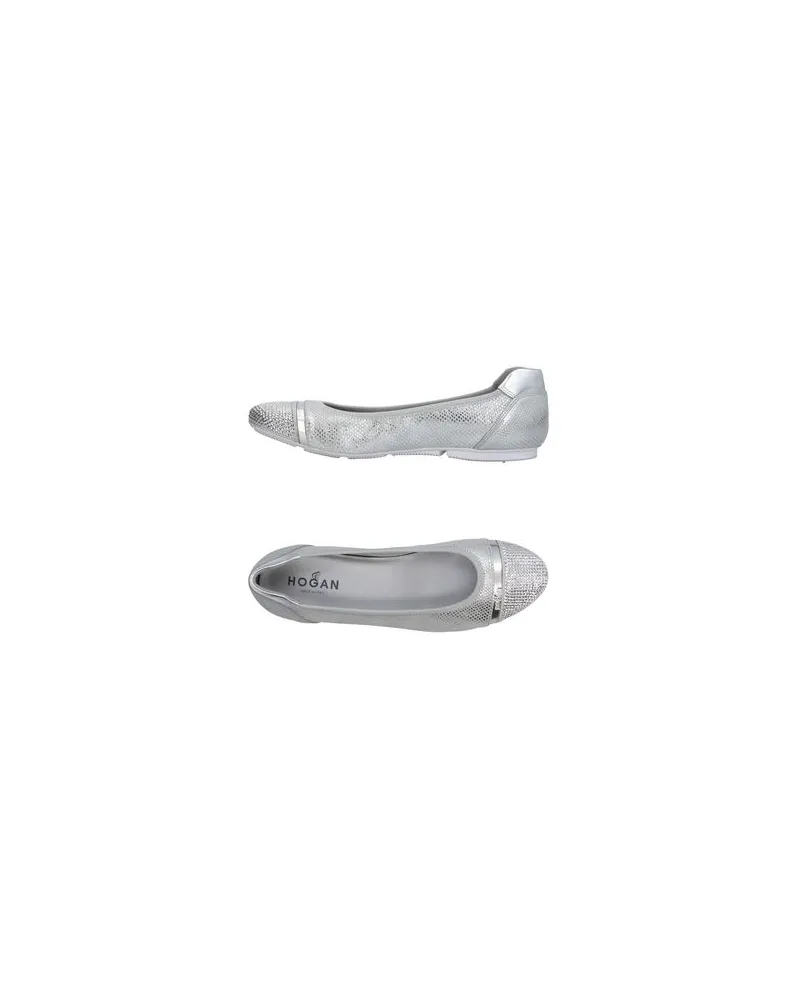 Hogan SCHUHE - Ballerinasauf YOOX.COM Silber