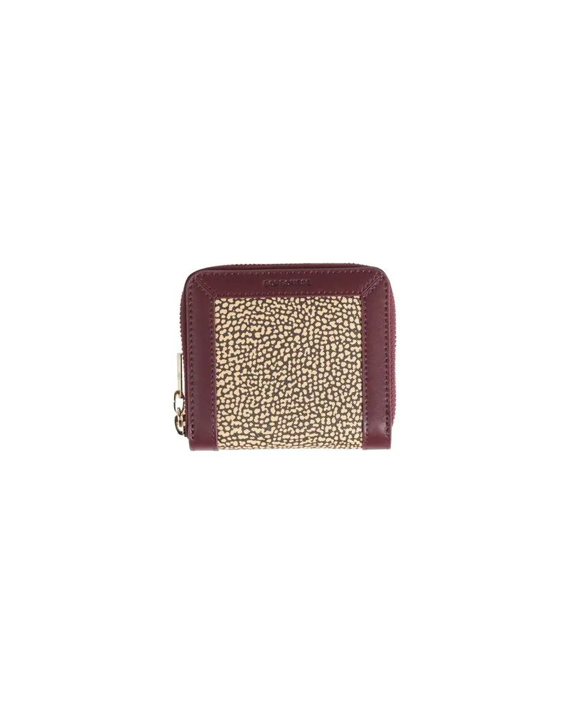 Borbonese Kleinlederwaren - Brieftaschenauf YOOX.COM Bordeaux