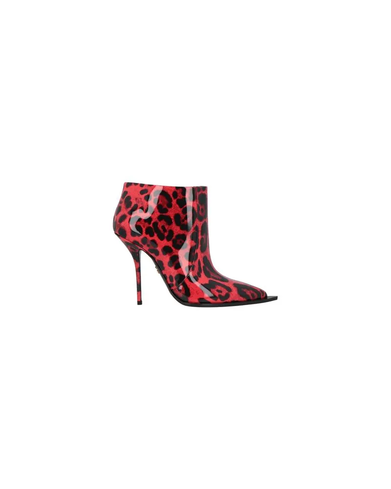 Dolce & Gabbana SCHUHE - Stiefelettenauf YOOX.COM Rot