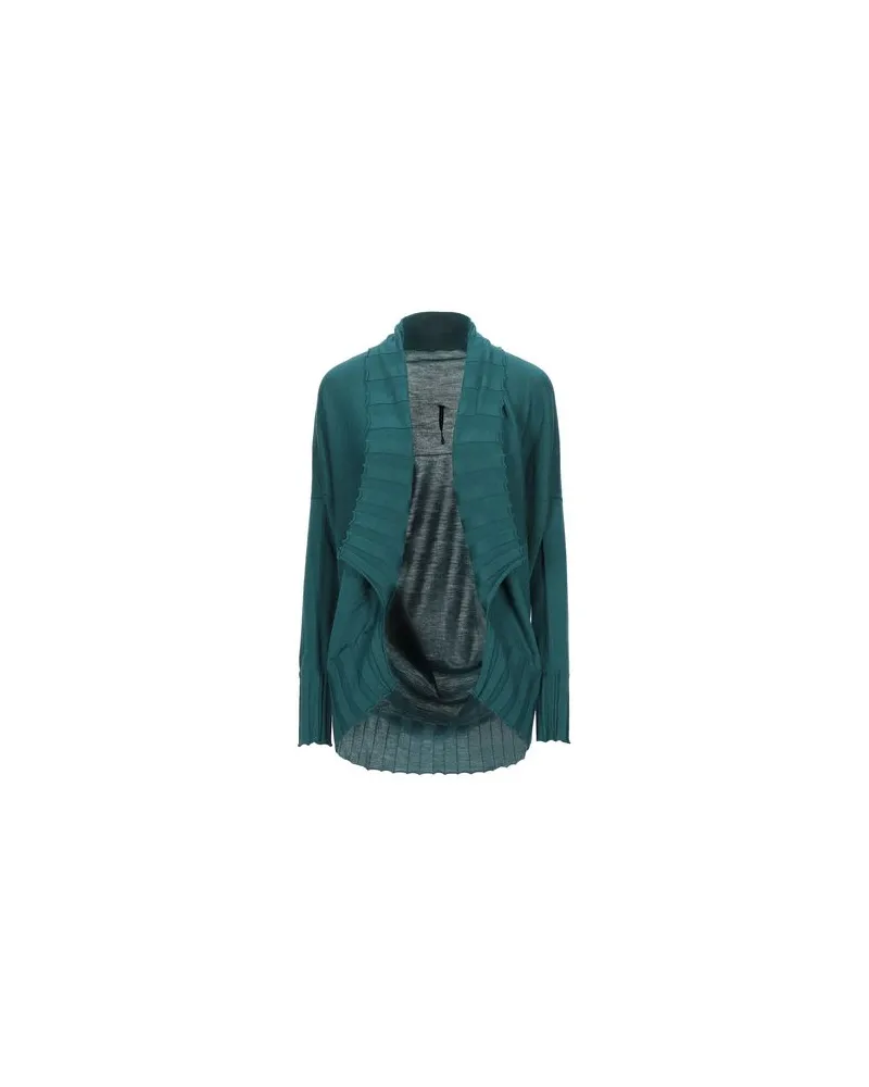 Liviana Conti STRICKWAREN - Strickjackenauf YOOX.COM Dunkelgrün
