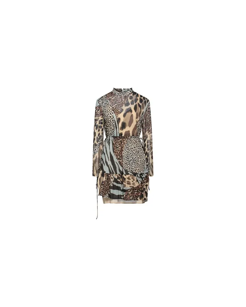 Manila Grace KLEIDER - Mini-Kleiderauf YOOX.COM Beige