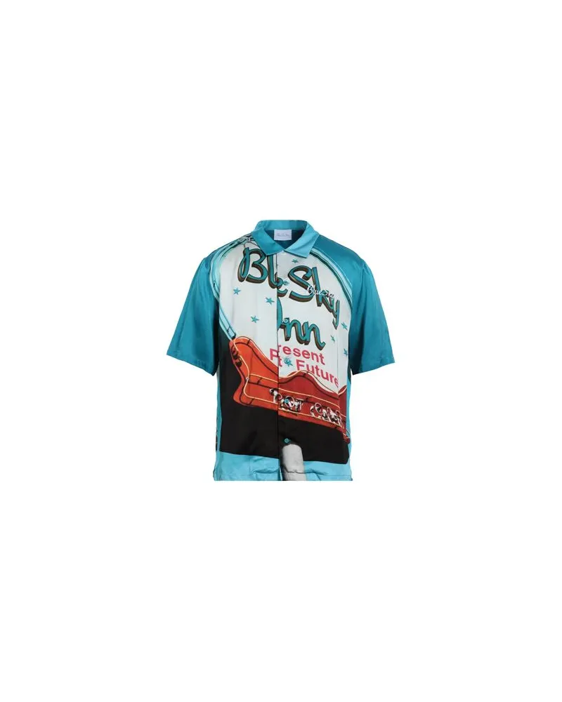 Blue Sky Inn TOPS - Hemdenauf YOOX.COM Azurblau