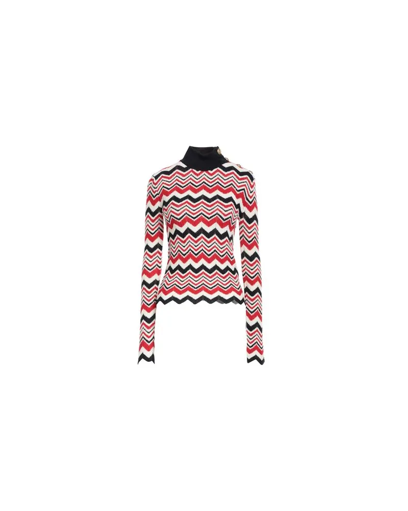 Balmain STRICKWAREN - Rollkragenpulloverauf YOOX.COM Rot