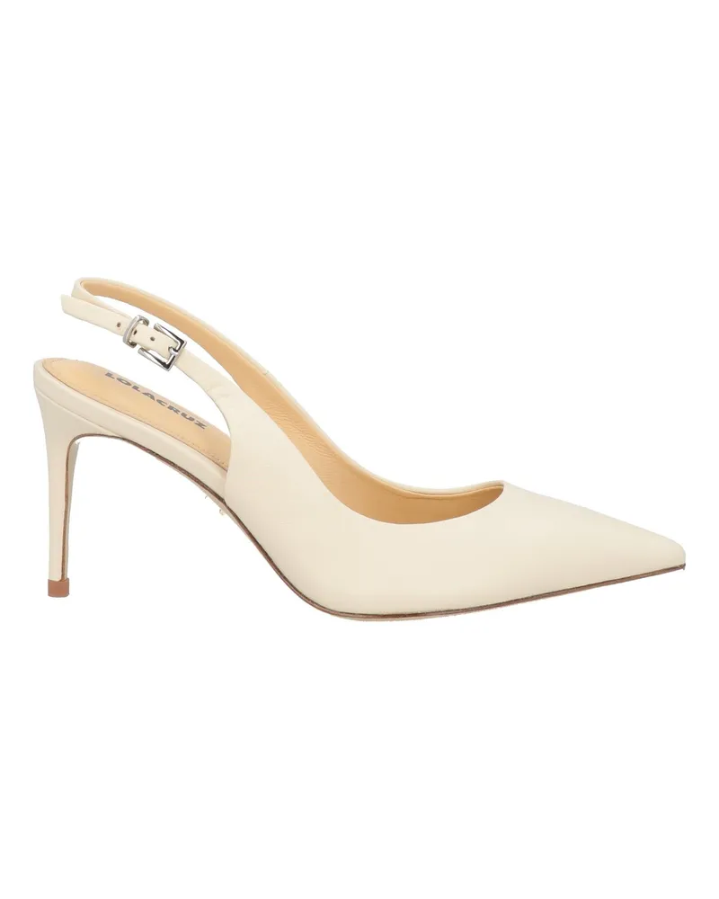 Lola Cruz Pumps Elfenbein