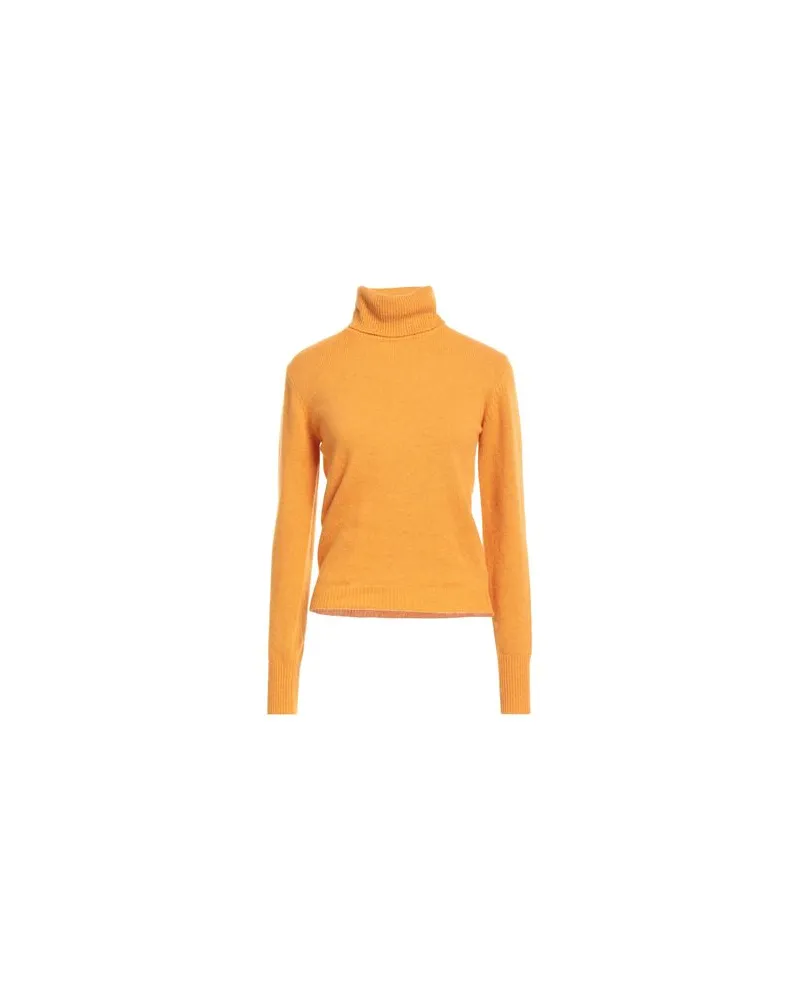 SHIRTAPORTER STRICKWAREN - Rollkragenpulloverauf YOOX.COM Mandarine