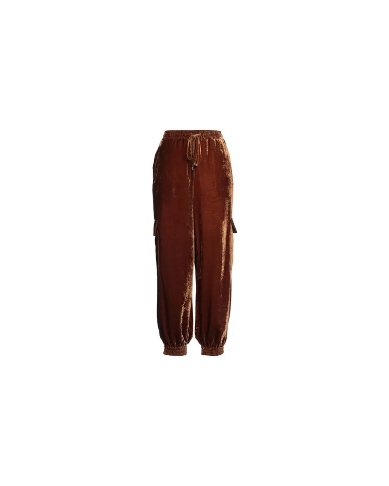 Semicouture HOSEN & RÖCKE - Hosenauf YOOX.COM Lederfarben