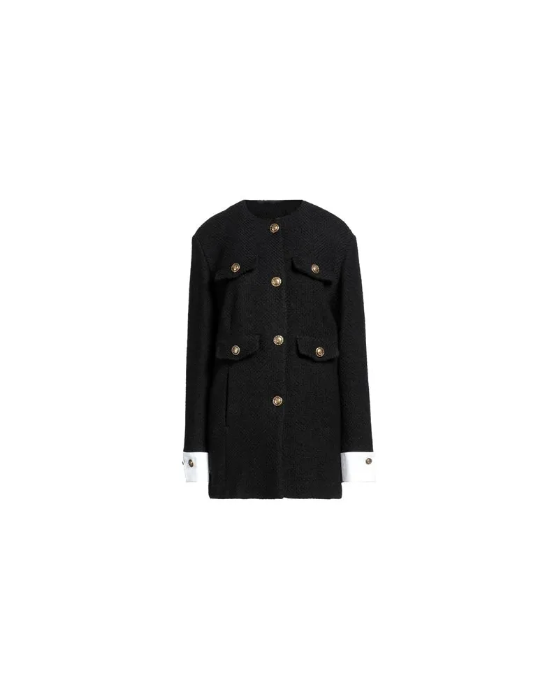 Pinko JACKEN & MÄNTEL - Mäntelauf YOOX.COM Schwarz