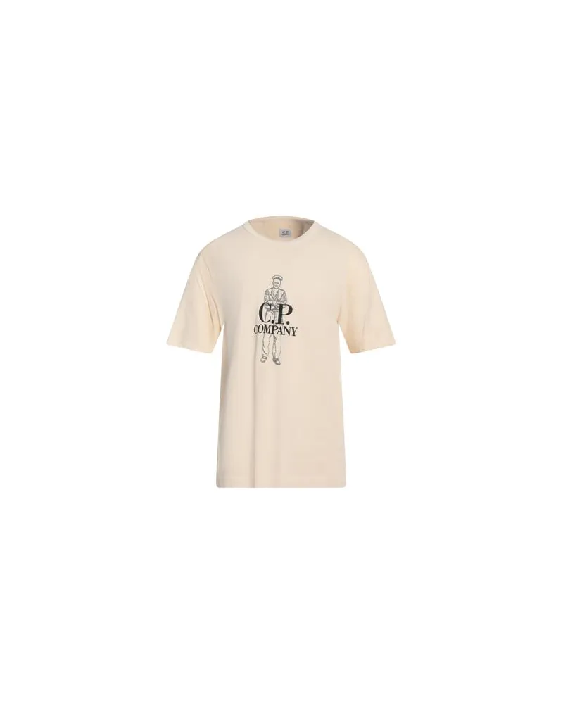 C.P. Company TOPS - T-shirtsauf YOOX.COM Elfenbein