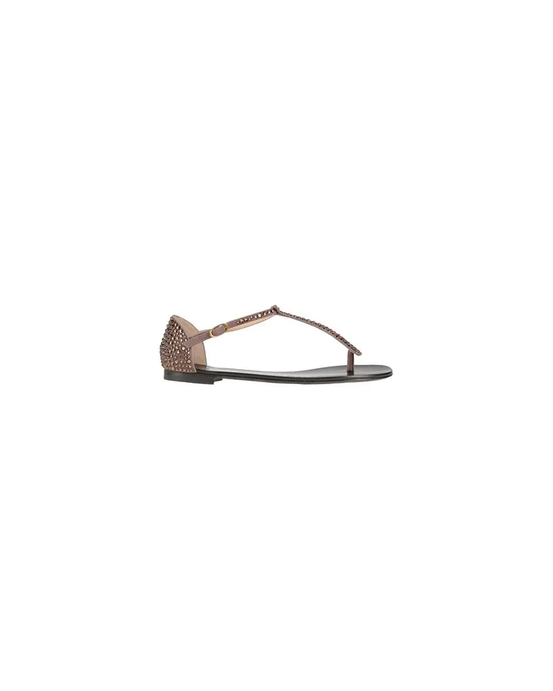 Giuseppe Zanotti SCHUHE - Zehentrennerauf YOOX.COM Maulwurfsgrau
