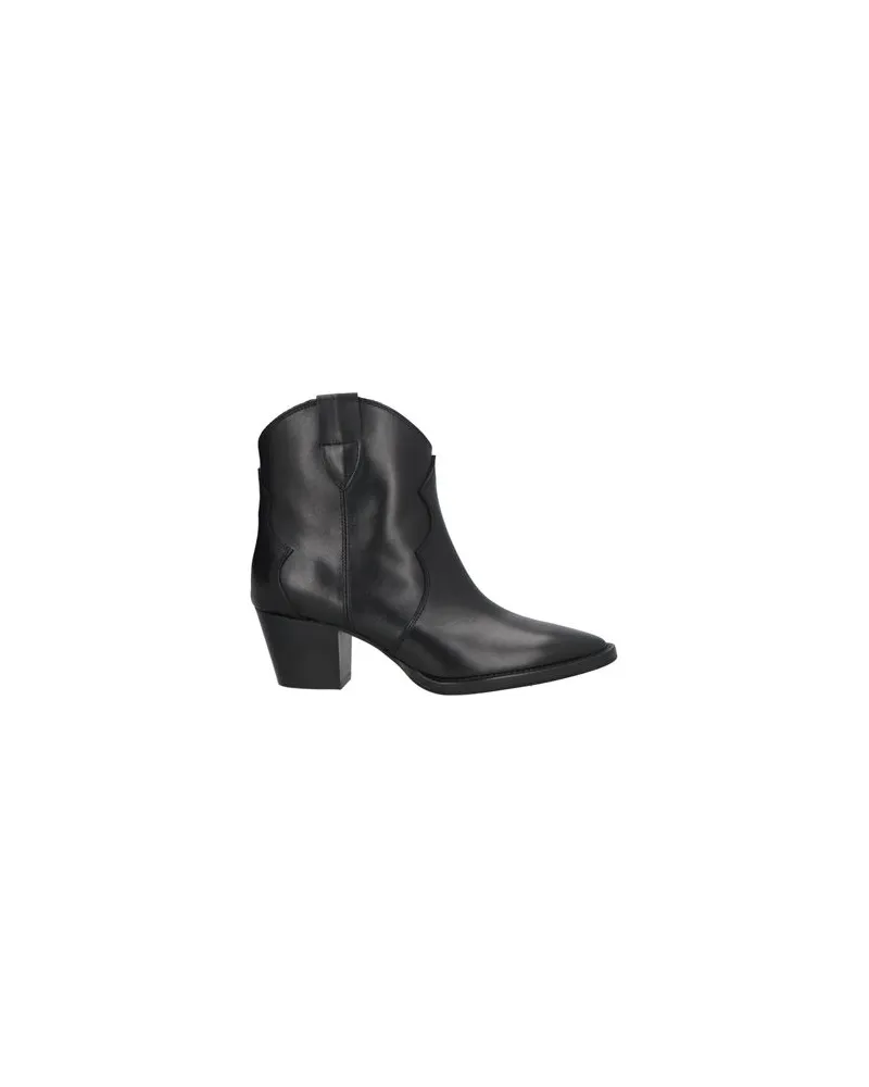 Anna F. SCHUHE - Stiefelettenauf YOOX.COM Schwarz