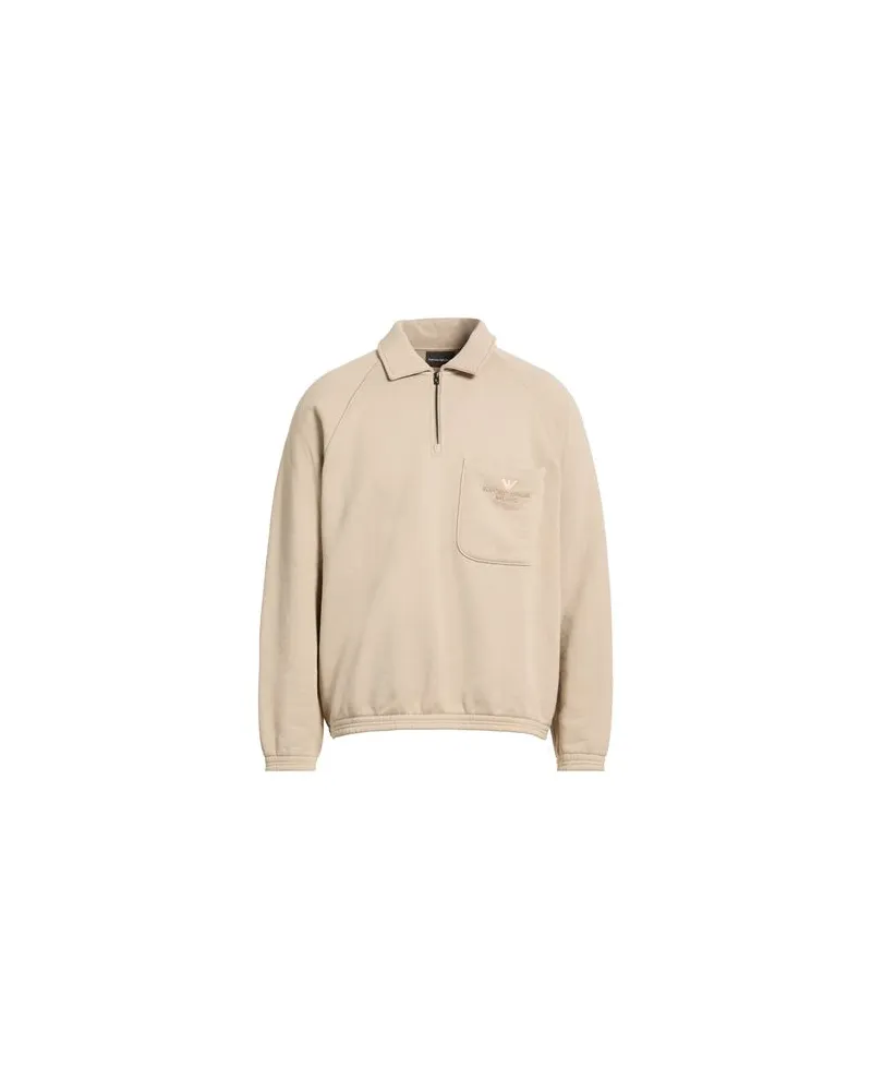 Emporio Armani TOPS - Sweatshirtsauf YOOX.COM Beige