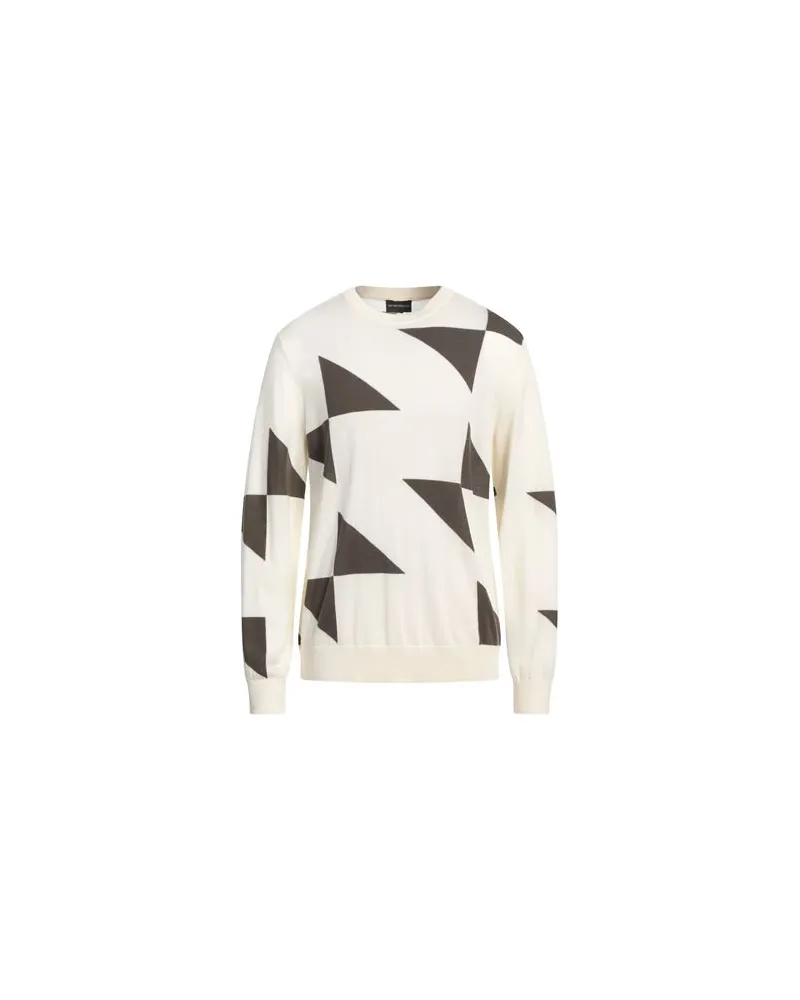 Emporio Armani STRICKWAREN - Pulloverauf YOOX.COM Cremeweiß