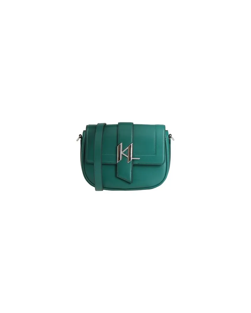 Karl Lagerfeld K/SADDLE MEDIUM  - TASCHEN - Umhängetascheauf YOOX.COM Aquamarin