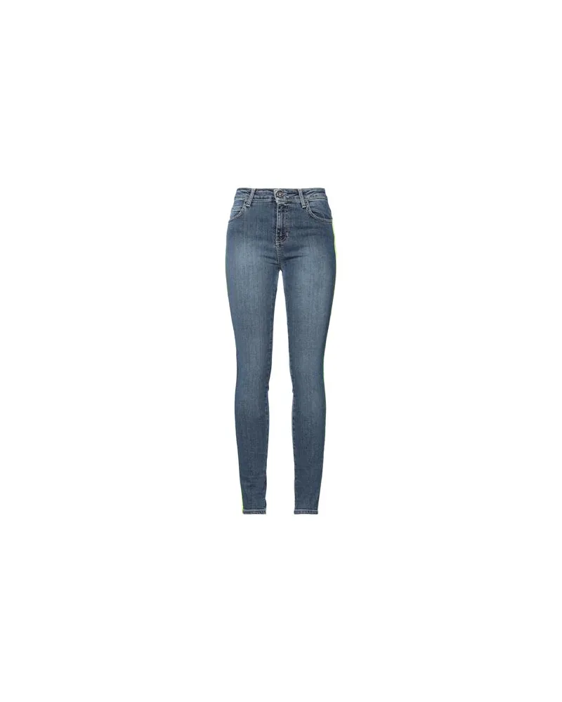 Atos Lombardini HOSEN & RÖCKE - Jeanshosenauf YOOX.COM Blau