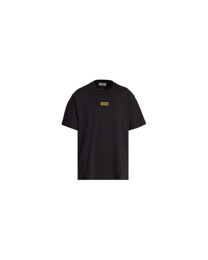 Versace Jeans TOPS - T-shirtsauf YOOX.COM Schwarz