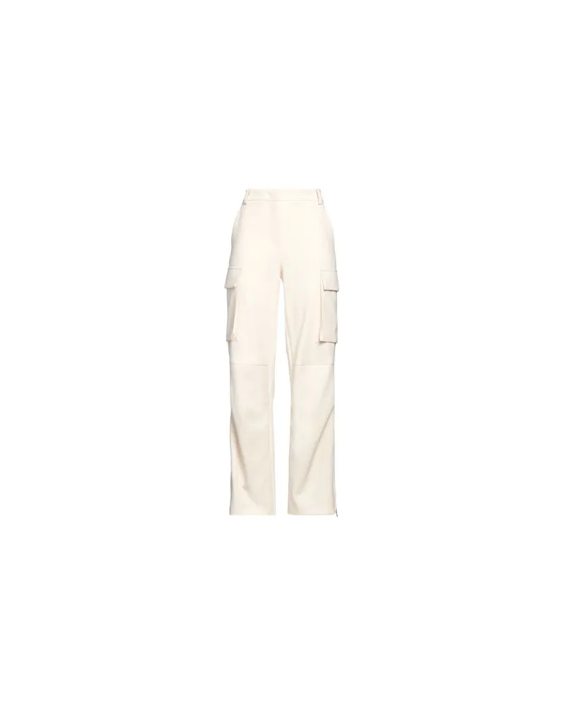 Patrizia Pepe HOSEN & RÖCKE - Hosenauf YOOX.COM Elfenbein