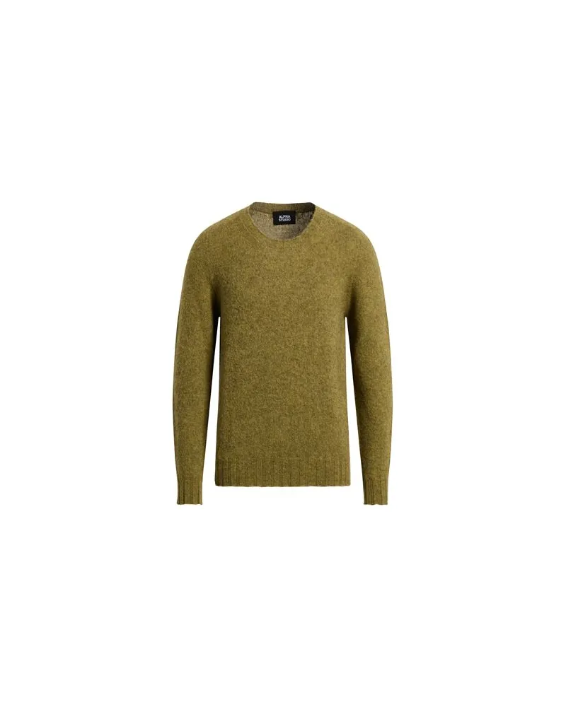 Alpha Studio STRICKWAREN - Pulloverauf YOOX.COM Salbeigrün
