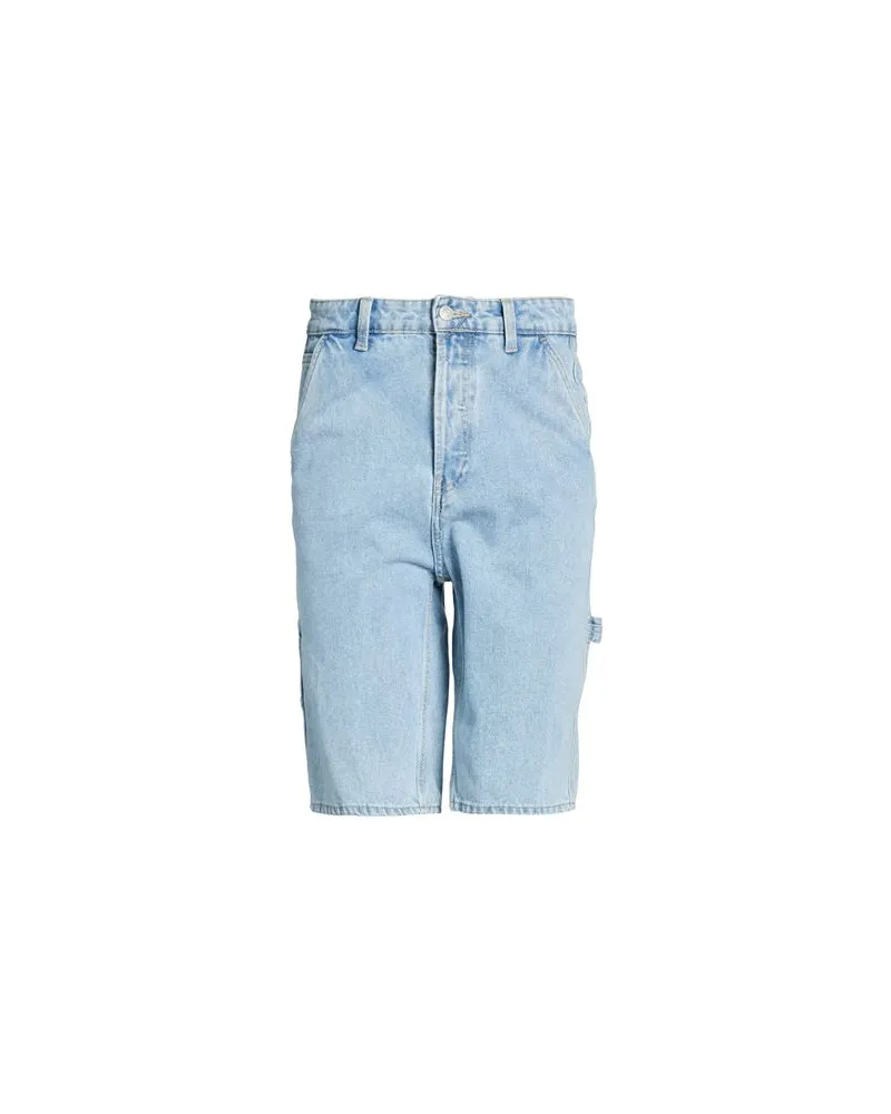 Only & Sons HOSEN & RÖCKE - Jeansshortsauf YOOX.COM Blau
