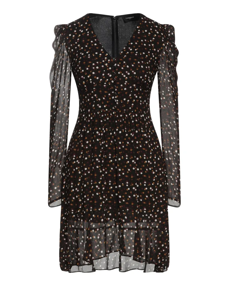 The Kooples Mini-Kleid Dunkelbraun