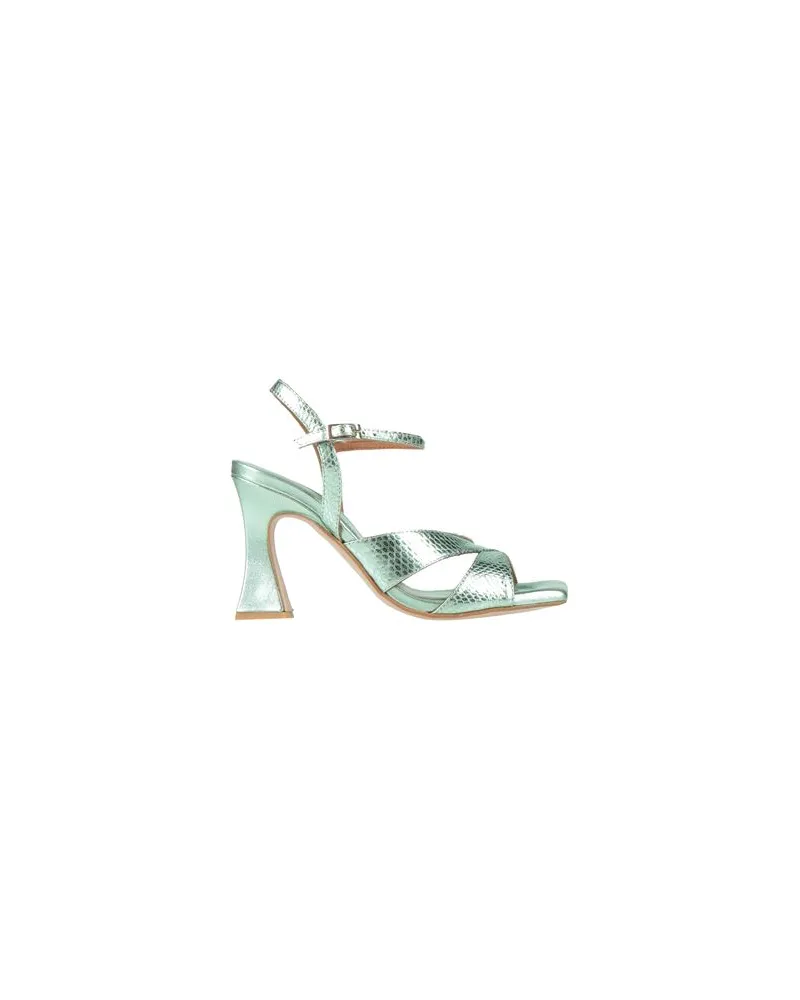 ÁNGEL ALARCÓN  SCHUHE - Sandalenauf YOOX.COM Säuregrün