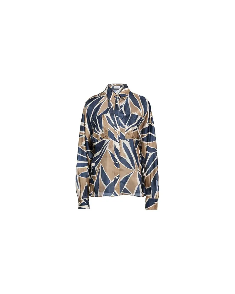 Brunello Cucinelli TOPS - Hemdenauf YOOX.COM Marineblau