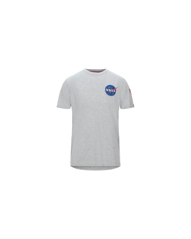Alpha Industries TOPS - T-shirtsauf YOOX.COM Hellgrau