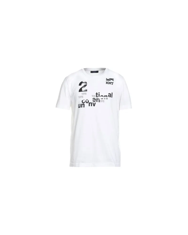 Kiton KNT - TOPS - T-shirtsauf YOOX.COM Weiß