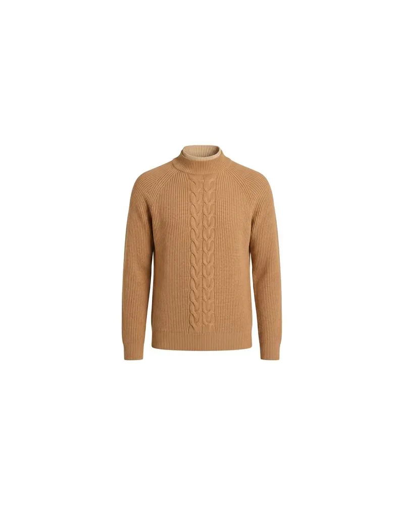 Max Mara STRICKWAREN - Rollkragenpulloverauf YOOX.COM Hellbraun