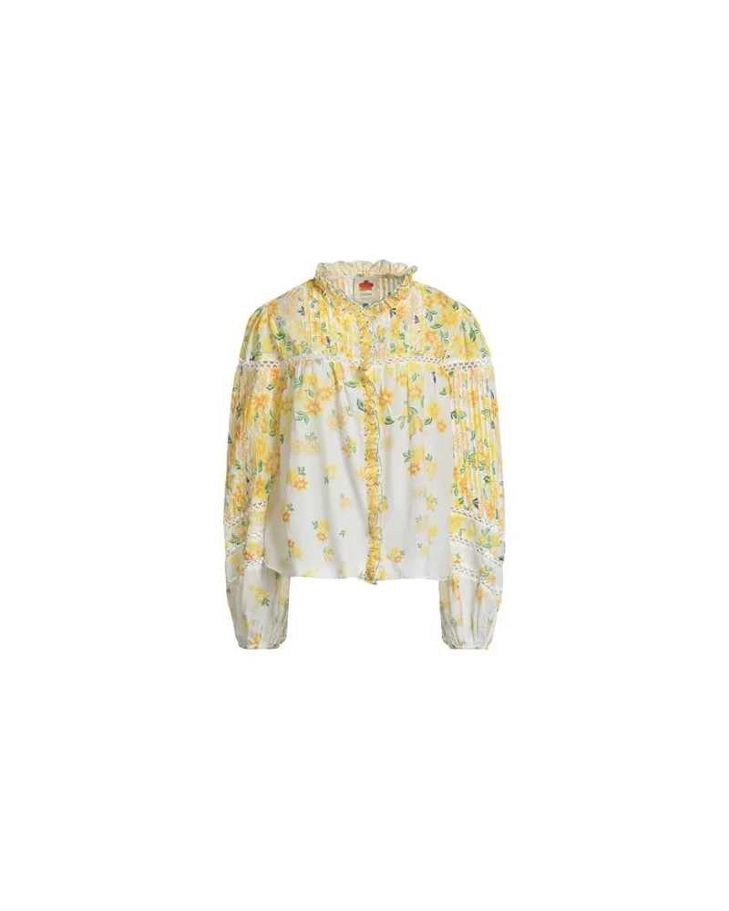 FARM Rio TOPS - Hemdenauf YOOX.COM Weiß