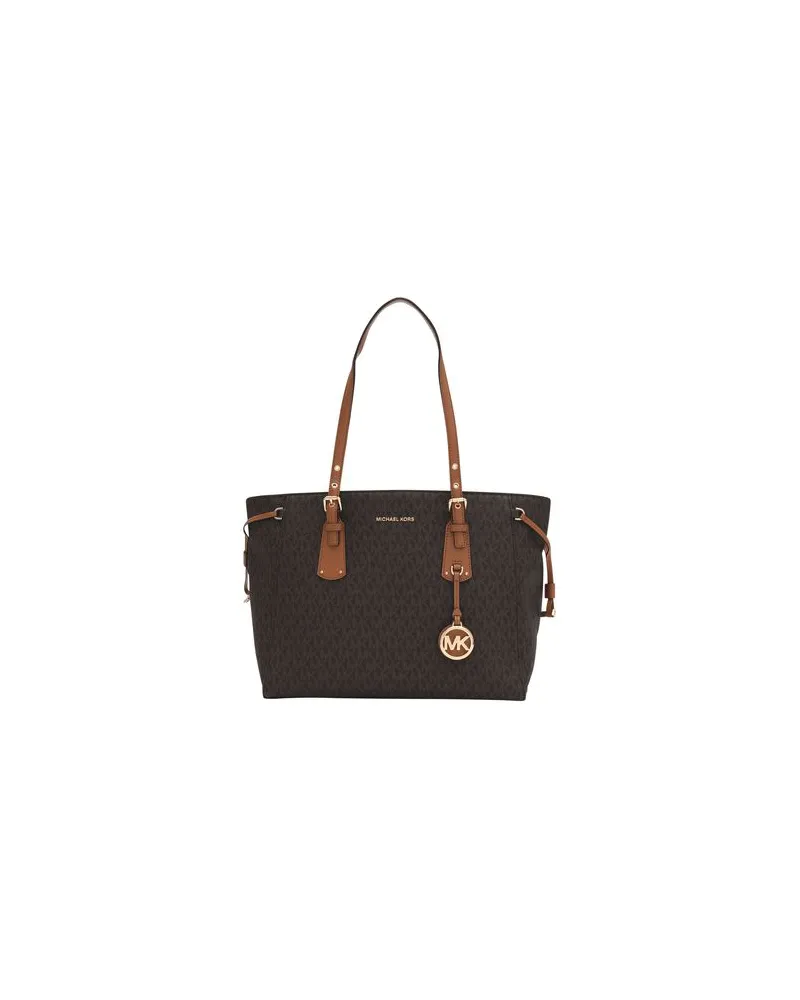 Michael Kors MD MF TZ TOTE   - TASCHEN - Schultertaschenauf YOOX.COM Braun