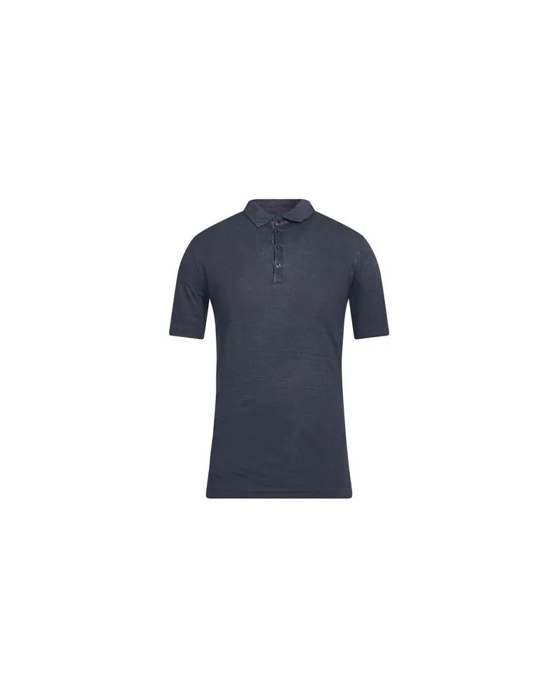 120% Lino TOPS - Poloshirtsauf YOOX.COM Taubenblau