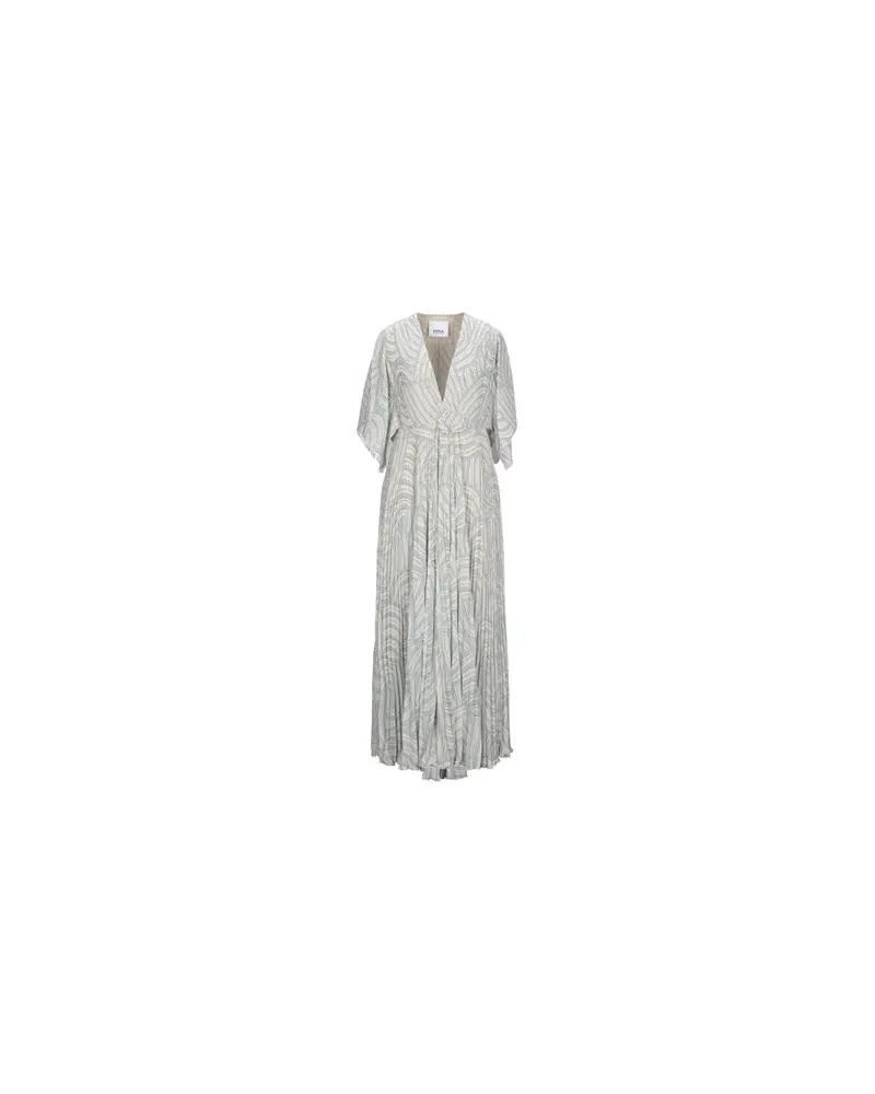 Erika Cavallini KLEIDER - Maxi-Kleiderauf YOOX.COM Himmelblau
