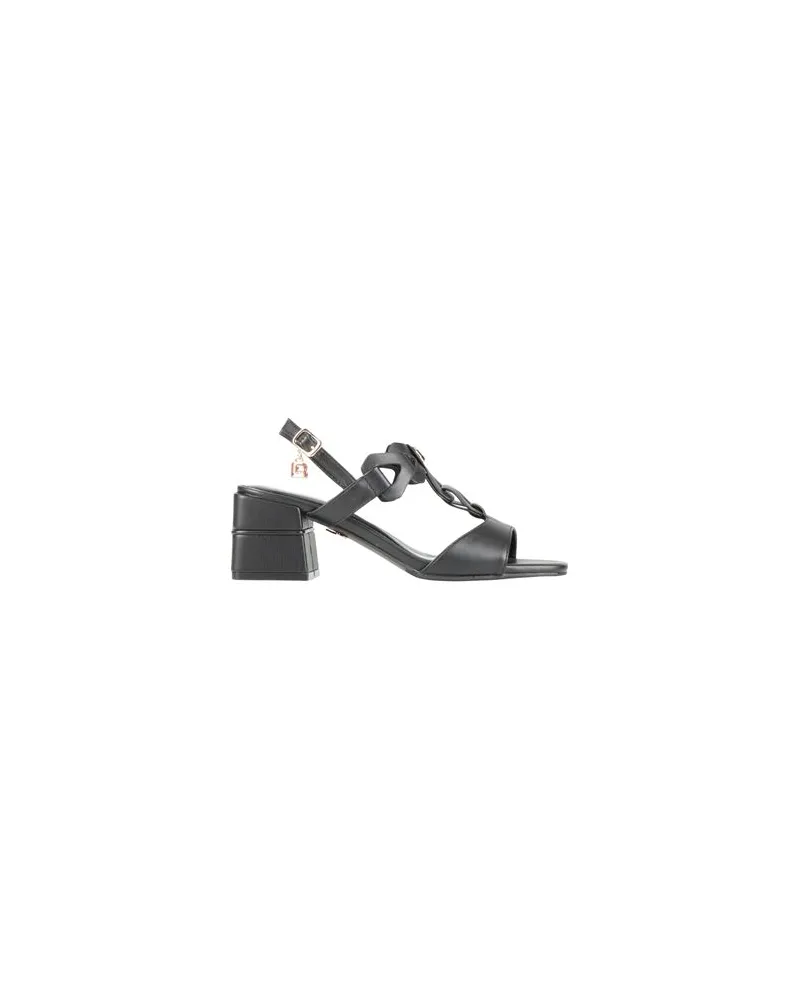 Laura Biagiotti SCHUHE - Sandalenauf YOOX.COM Schwarz
