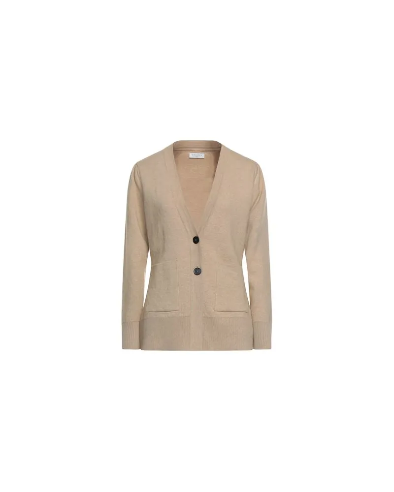 Sandro STRICKWAREN - Strickjackenauf YOOX.COM Beige