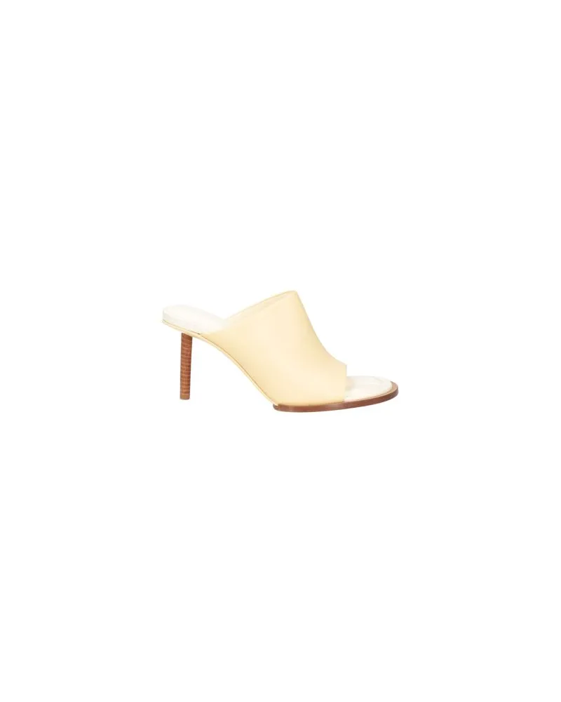 Jacquemus SCHUHE - Sandalenauf YOOX.COM Cremeweiß
